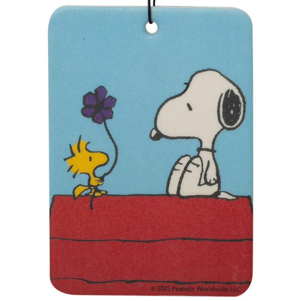 Peanuts Snoopy Doghouse Paper Air Freshener