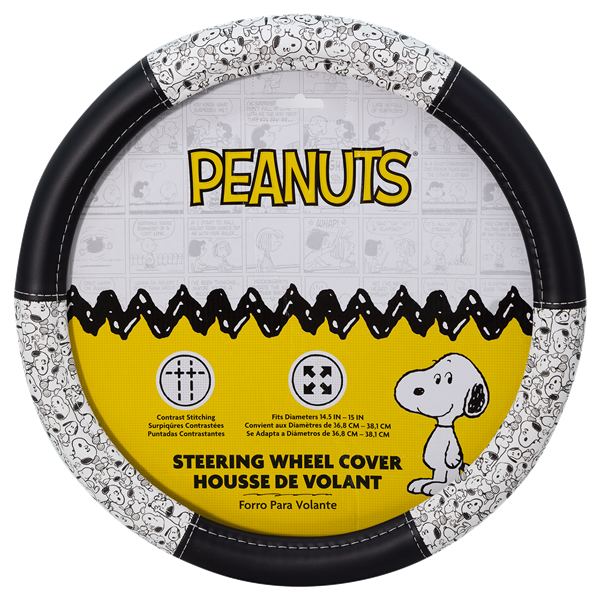 Peanuts Snoopy Expressions Steering Wheel Cover