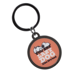 Peanuts Snoopy Lazy Dog Key Chain